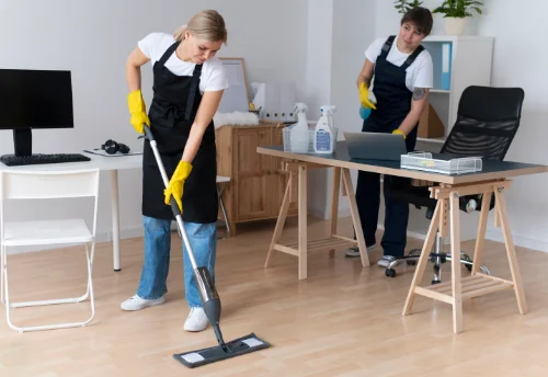 Nettoyage de bureau professionnel à la Haute-Beaume
